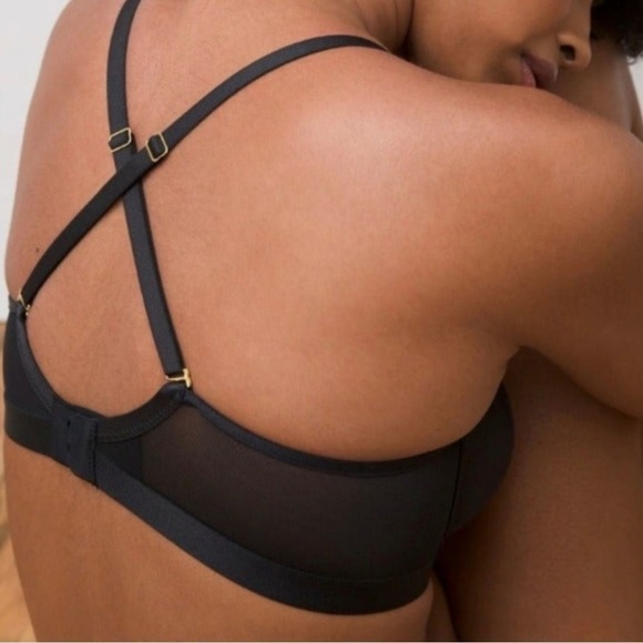 Soma Unbelievable Fit Perfect Coverage Bra 34C Gray Leopard Print - Picture 2 of 14